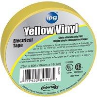 ELECTRICAL TAPE YELLOW 3/4"X60FT