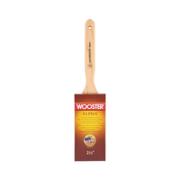 WOOSTER 4232-2 1/2 Paint Brush, 2-1/2 in W, 2-15/16 in L Bristle, Synthetic Bristle