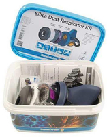 Sundstrom H10-0014 Silica Dust Respirator Kit, M, L Mask, 99.99 % Filter Efficiency