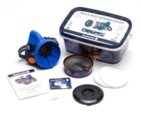 Sundstrom H10-0015 Silica Dust Respirator Kit, S, M Mask, 99.99 % Filter Efficiency