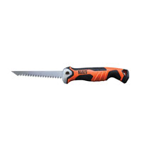 Klein 31737 Folding Jab Saw, 5.2 in L Blade, Carbon Steel Blade, 8 TPI, Cushioned, Non-Slip Handle