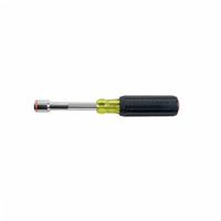 Klein 635-9/16 Heavy-Duty Nut Driver, 9/16 in Drive, Cushion-Grip Handle, 4 in L Shank, Magnetic