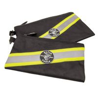 Klein 55599 Zipper Bags, High Visibility Tool Pouches, 2-Pack