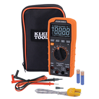 Klein MM720 Digital Multimeter, TRMS Auto-Ranging, 1000V, Temp, Low Impedance