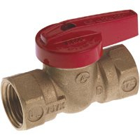Legend Red Top 102-903 Economy Ball Valve, 1/2 in Connection, FNPT x FNPT, 400 psi Pressure, Handle 