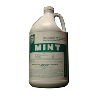 WEPAK 12/1GL Mint Disinfectant Cleaner, 1 gal, Liquid, Mint Fragrance, Green