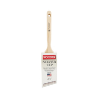 WOOSTER 5221-2-1/2 Paint Brush, 2-1/2 in W, 2-15/16 in L Bristle, Polyester Bristle, Sash Handle