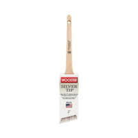 WOOSTER 5224-2 Paint Brush, 2 in W, 2-7/16 in L Bristle, Polyester Bristle, Sash Handle