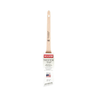 WOOSTER 5224-1-1/2 Paint Brush, 1-1/2 in W, 2-3/16 in L Bristle, Polyester Bristle, Sash Handle