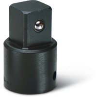 WRIGHT 4902 Adapter, 1/2 x 3/4 in Drive, Square Drive, 2 in L, Black Oxide