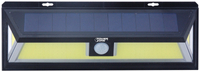 PowerZone 12455 Solar Powered Motion Sensor Wall Light, Lithium Battery, 1-Lamp, COB LED Lamp