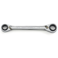 GearWrench QUADBOX Series 85203 Reversible Ratcheting Wrench, SAE, 12-Point