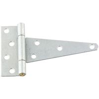 National Hardware 286BC Series N129-445 T-Hinge, 6 inches, Galvanized Steel