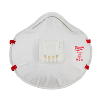 Milwaukee 48-73-4011 N95 Valved Respirator Mask, 1-Pack